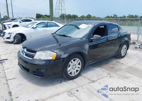 2013 Dodge Avenger Se z USA, uszkodzony, nr VIN 1C3CDZAB4DN628176